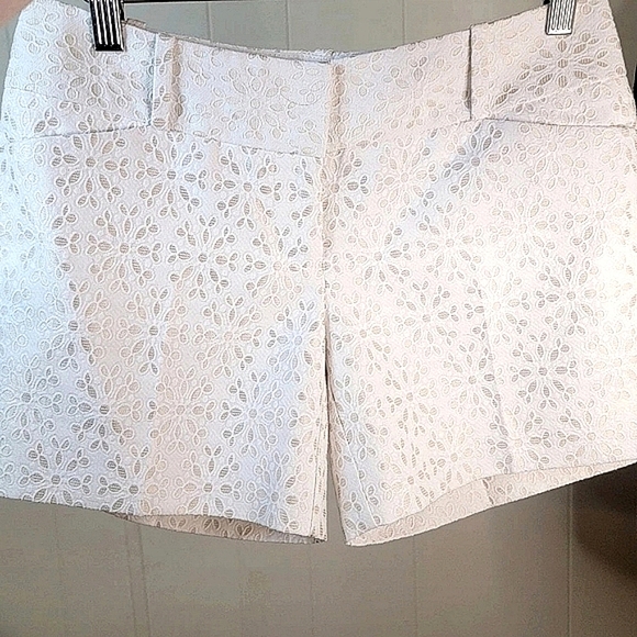 The Limited 0 Low Rise Shorts White Y2K - Picture 3 of 11